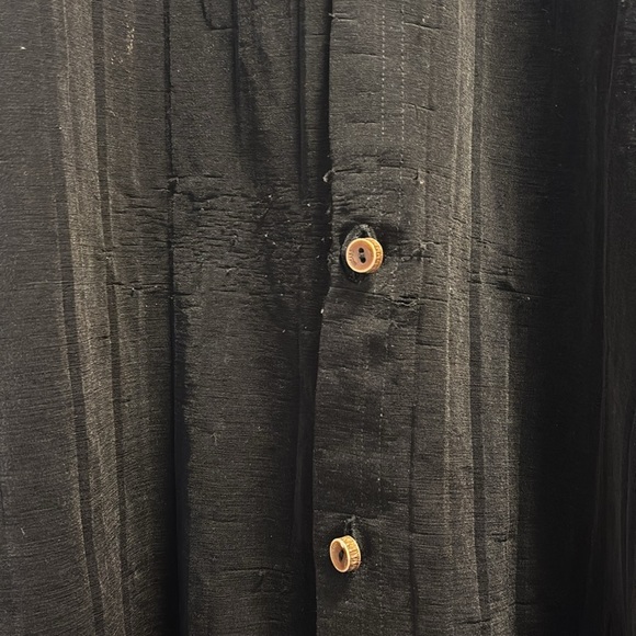 Just Cavalli black sheer shirt Sz 54 - Picture 11 of 14